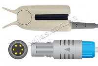 SpO2 sensor for Mindray® resuscitation patient monitors with Masimo® module. Original - 0010-20-42595.