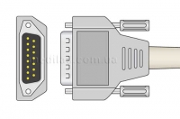 Универсальный кабель ЭКГ для электрокардиографов со штекерами отведений DIN 3.0