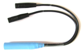 Bipolar adapter for ERBE, Storz Autokon, and BBraun Aesculap coagulators to banana connectors