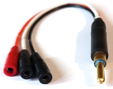 Monopolar adapter for ERBE and Storz Autocon coagulators to banana connectors